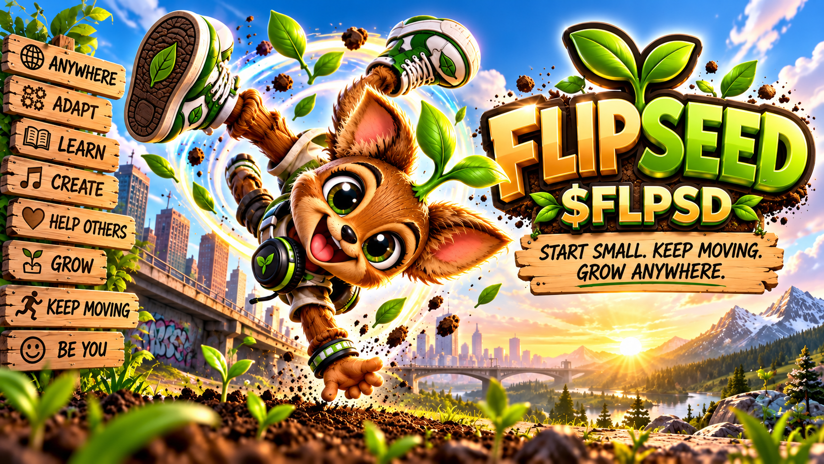 FlipSeed grow anywhere banner